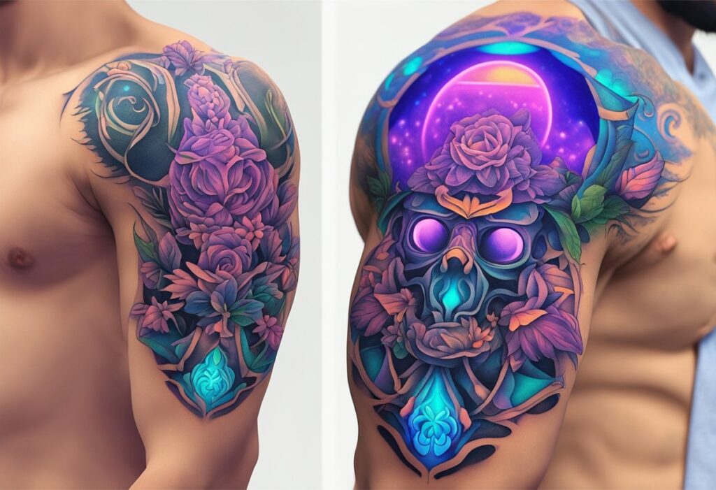 Why are influencers and trendsetters opting for the enigmatic charm of tattoo blacklight ink?